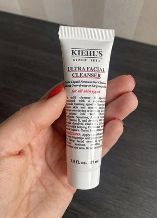 Очищуючий гель для вмивання kiehl's since 1851 ultra facial cleanser, 30 ml