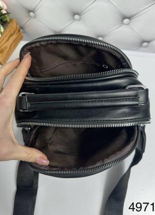Практичная женская сумка стеганая сумочка кросс-боди клатч8 фото