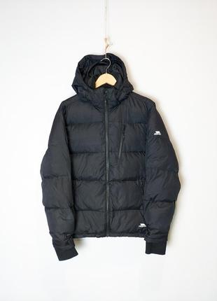 Trespass пуховик чоловічий s m 46 48 чорний зимовий теплий дутий karrimor the north face columbia berghaus mountain warehouse nike puma