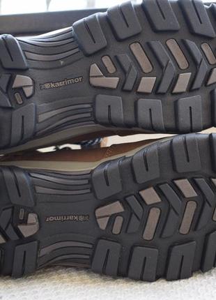 Кожаные водонепроницаемые ботинки полусапоги karrimor waterproof р. 45 29-30 см6 фото