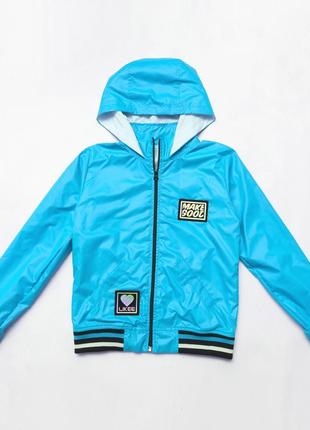 Куртка вітровка для дівчинки smiletime fashion time