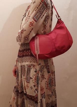 Бесподобная брендовая красивая сумочка radley текстиль + кожа3 фото