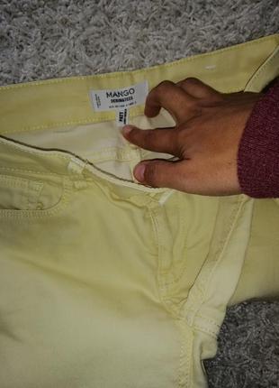Брендовые женские джинсы скинни mango 36 в очень хорошем состоянии3 фото