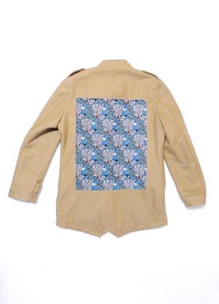 Куртка парка пальто с примесью шерсти bl.11 block eleven2 фото