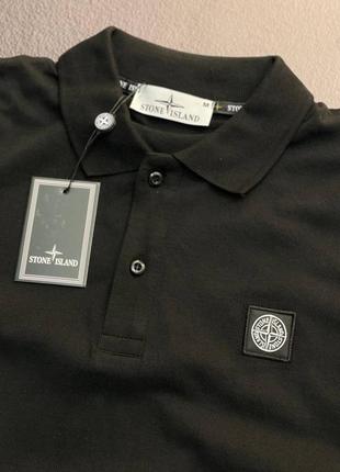 Мужское поло stone island2 фото