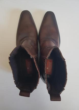 Ботинки кожаные gringos8 фото