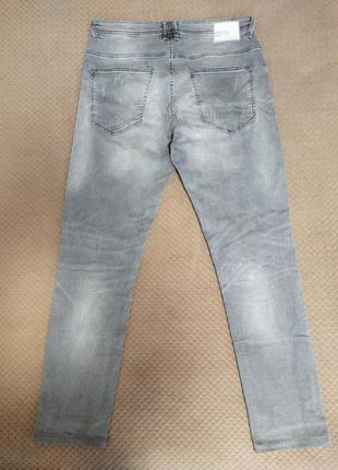Мужские эластичные потертые джинсы tom tailor7 фото