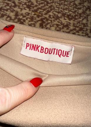 Кофтинка блуза  pinkboutique  базового бежевого кольору10 фото