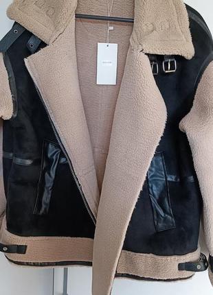 Куртка косуха зима (дублянка, тэдд) экозамш7 фото