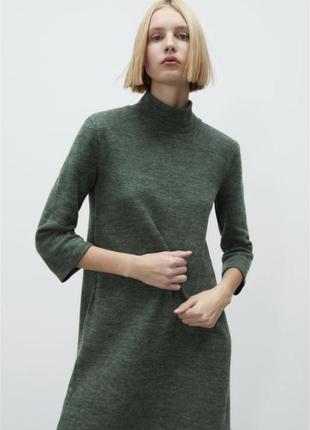 Теплое платье zara