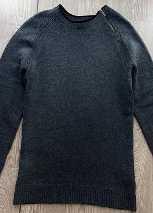 Шикарний брендовий шерстяний светр джемпер кофта3 фото