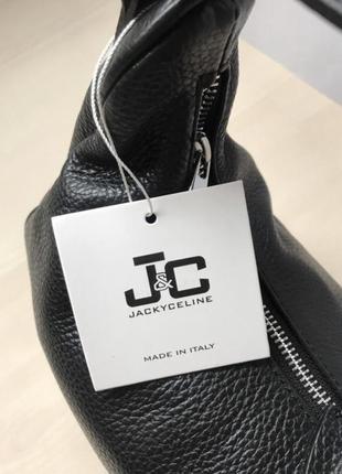 Оригинальная брендовая кожаная сумка от итальянского бренда jackyceline4 фото