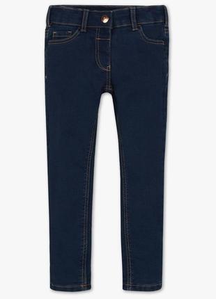 Джинси з трикотажною підкладкою для дівчинки 5-6 років c&a німеччина розмір 116