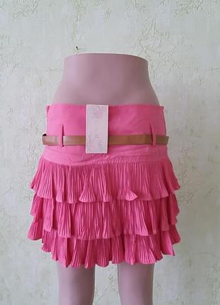 Летняя юбка с воланами3 фото