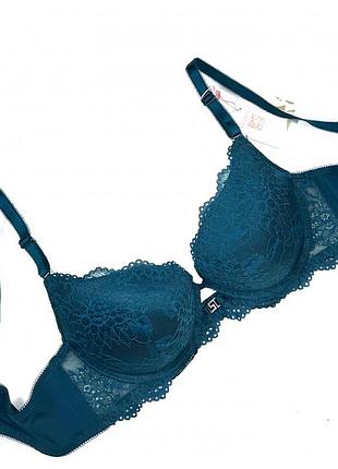 Ажурный бюстгальтер пуш-ап velencosa,чашка в