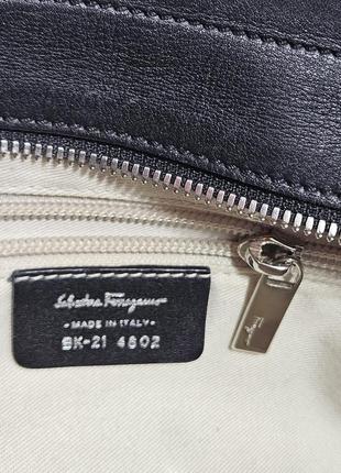 Кожаная сумка salvatore ferragamo, оригинал7 фото