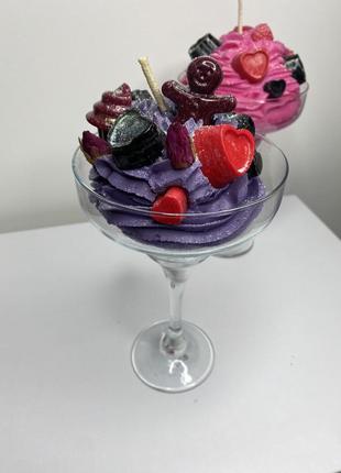 Десертні соєві свічки