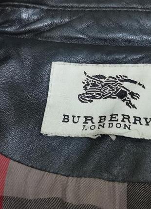 Кожаная куртка burberry3 фото