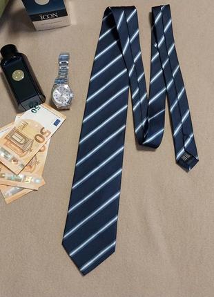 Качественный стильный брендовый галстук 100% шелк pkz