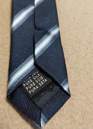 Качественный стильный брендовый галстук 100% шелк pkz3 фото