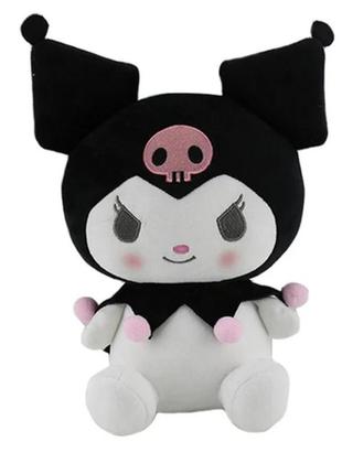 Sanrio куроми 25 см мягкая игрушка аниме хеллоу китти kuromi hello kitty розовая