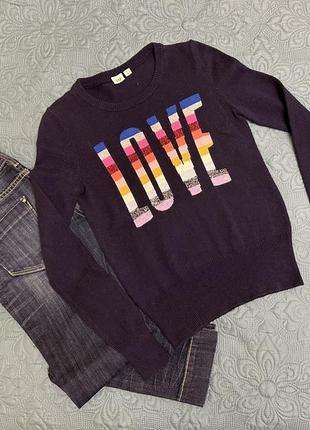 Жіночий светр gap з надписом love3 фото