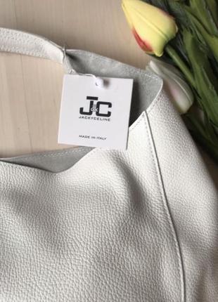 Аоригинальная брендовая кожаная сумка от итальянского бренда jackyceline.7 фото