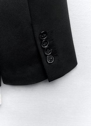 Блейзер із контрастним бавовняним низом9 фото