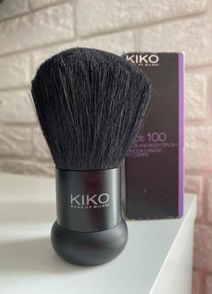 Кисть для нанесення пудри kiko milano