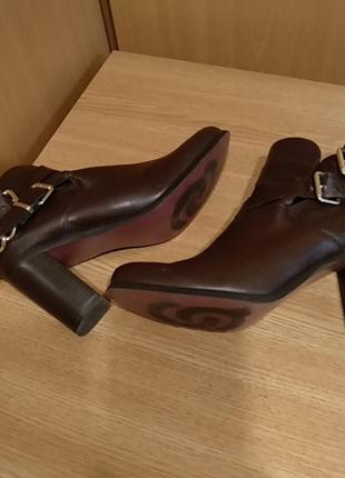Ботинки 41р. коричневые2 фото