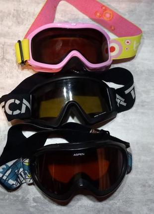Детские лыжная маска очки5 фото