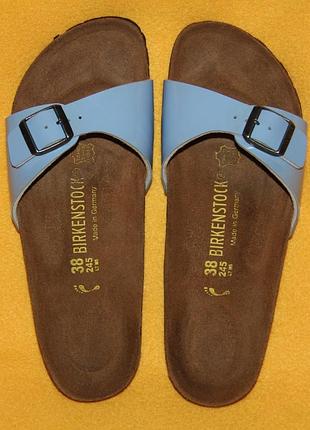 Босоножки, сандалии, вьетнамки, шлёпанцы birkenstock р.37-38 стелька 24-24,5 см5 фото