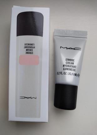 Увлажняющий крем для сияющей кожи mac cosmetics strobe cream