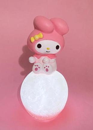 Нічник kawaii нічний ліхтар світильник фігурка дитяча іграшка kawaii sanrio серія hello kitty