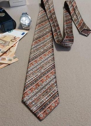 Качественный стильный брендовый галстук stuttafords1 фото