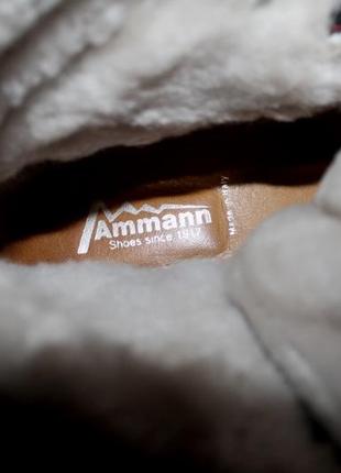 39 разм. зима. ammann эксклюзивные ботинки2 фото