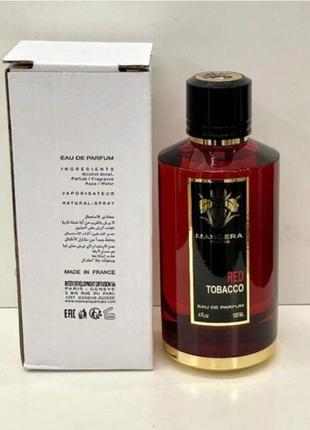 Оригинальный mancera red tobacco 120 ml tester ( мансера рэд тобакко ) парфюмированная вода