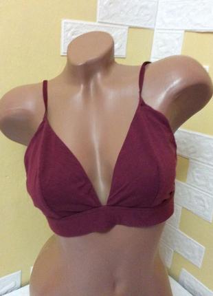 Бюстгальтер без поролону ліф без кісточок р.85c