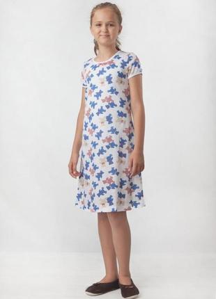 Хлопковая ночнушка для девочки