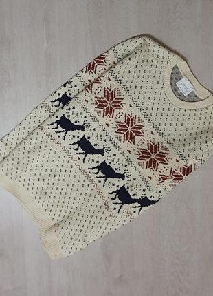 Продается стильный рождественский свитер от topman