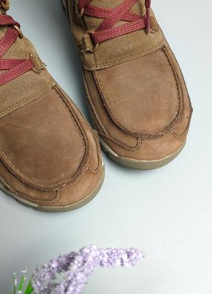 Timberland waterproof кожаные утепленные зимние водонепроницаемые ботинки на мембране коричневые тимберленд zara nike puma adidas на овчине 41 426 фото