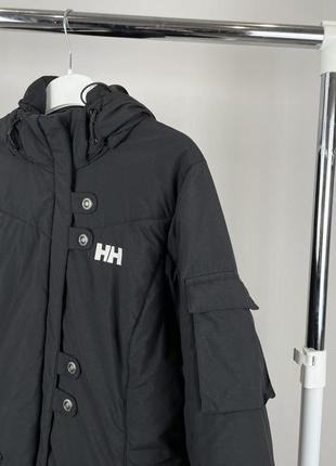 Подовжена пухова куртка  helly hansen оригінал пуховік2 фото