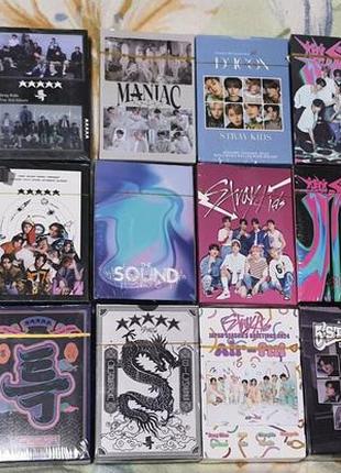 Картки stray kids, k-pop карточки, набір карточек стрей кідс, к-поп