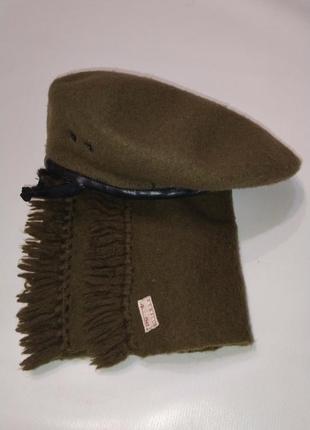 Винтажный шарф w. h. w. &amp; s. 1920d 1945 раритет антиквариат