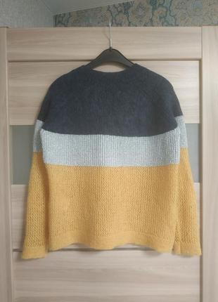 Стильний теплий светр з вовною та мохерom3 фото