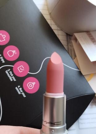 Помада mac powder kiss lipstick slush now