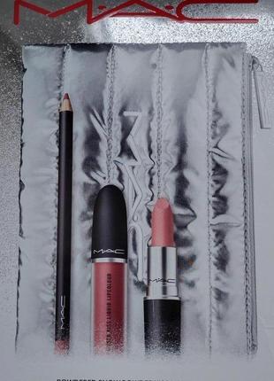 Помада mac powder kiss lipstick slush now