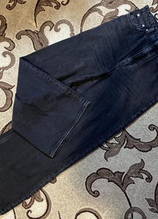 Идеальные чёрные джинсы кюлоти ace high wide jeans2 фото