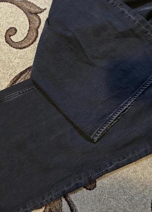 Идеальные чёрные джинсы кюлоти ace high wide jeans3 фото