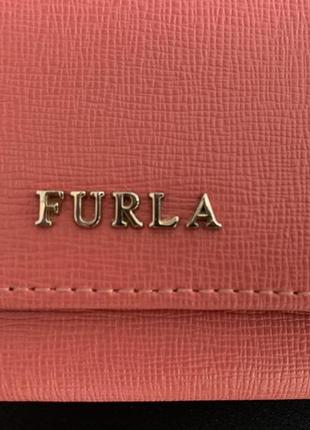 Furla ® оригінальний рожевий гаманець3 фото